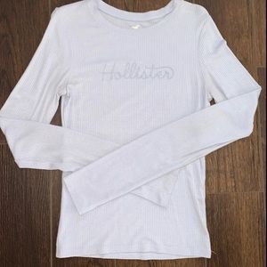 Baby blue hollister longsleeve